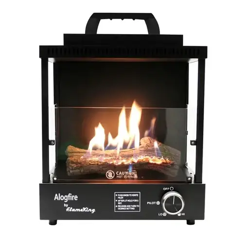 Portable Propane Alogfire Fireplace Heater Indoor & Outdoor Portable Propane Alogfire Fireplace Heater Indoor & Outdoor