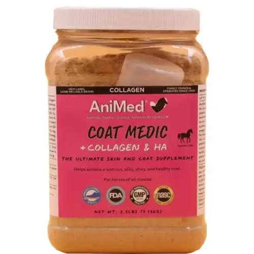 Coat Medic w/ Collagen & HA - 2.5lb Jar Coat Medic w/ Collagen & HA - 2.5lb Jar