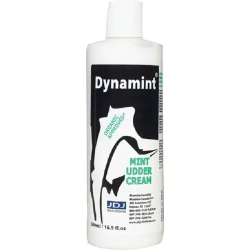 Dynamint White Mint Udder Cream - 500mL / 16.9 fl oz Bottle Dynamint White Mint Udder Cream - 500mL / 16.9 fl oz Bottle