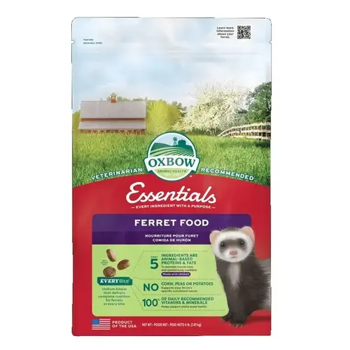 Oxbow Essentials Ferret Food - 4 lbs Oxbow Essentials Ferret Food - 4 lbs