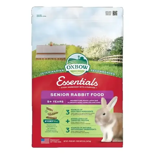 Oxbow Essentials Senior Rabbit Food - 4 lbs Oxbow Essentials Senior Rabbit Food - 4 lbs