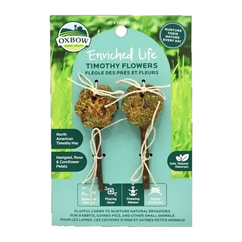 Oxbow Enriched Life Timothy Flowers Oxbow Enriched Life Timothy Flowers