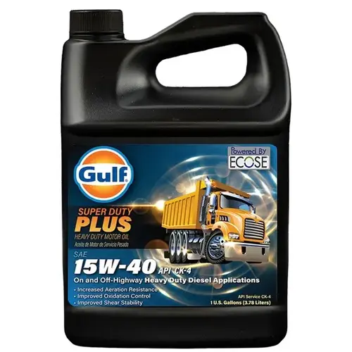 GULF SUPER DUTY OIL 15w40 - 1 Gal GULF SUPER DUTY OIL 15w40 - 1 Gal