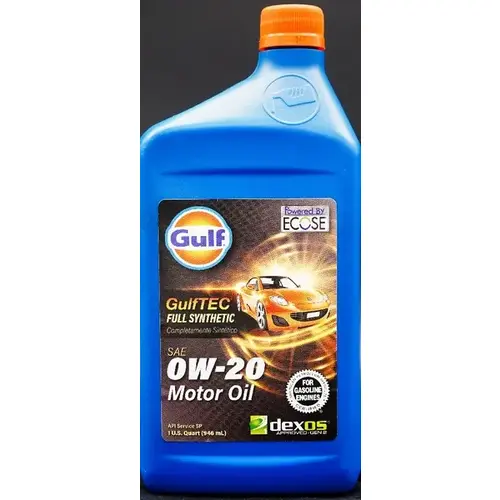 GULF DEXOS SYN MOTOR OIL 0w20 - 1 Qt GULF DEXOS SYN MOTOR OIL 0w20 - 1 Qt