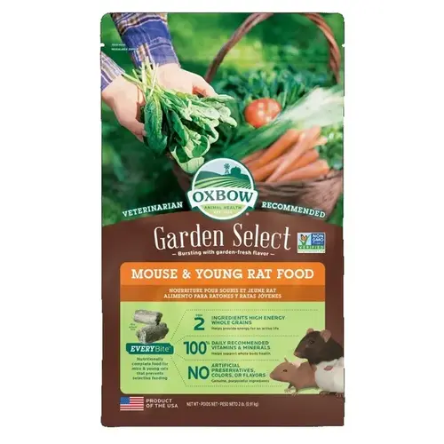 Oxbow Garden Select Mouse & Young Rat Food - 2 lbs Oxbow Garden Select Mouse & Young Rat Food - 2 lbs