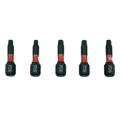 #2 Impact Screwdriving Square Bits 1" #2 Impact Screwdriving Square Bits 1"