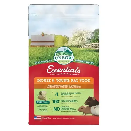 Oxbow Essentials Mouse & Young Rat Food - 2.5 lbs Oxbow Essentials Mouse & Young Rat Food - 2.5 lbs