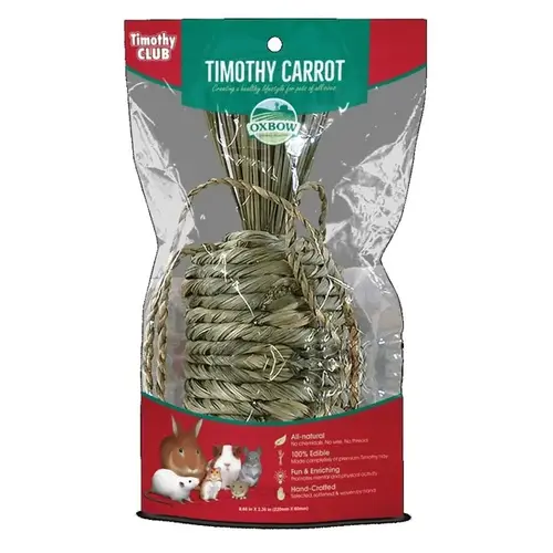 Oxbow Timothy Club Timothy Carrot Oxbow Timothy Club Timothy Carrot
