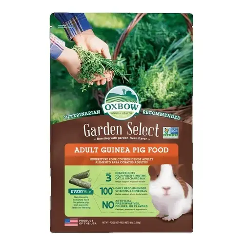 Oxbow Garden Select Adult Guinea Pig Food - 8 lbs Oxbow Garden Select Adult Guinea Pig Food - 8 lbs