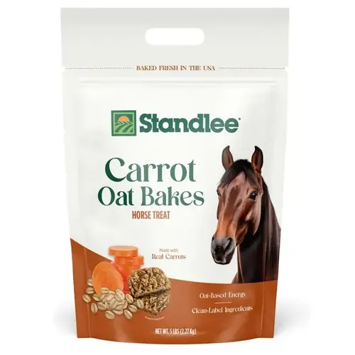 Oat Bakes Horse Treats, Carrot - 5 lb Bag Oat Bakes Horse Treats, Carrot - 5 lb Bag