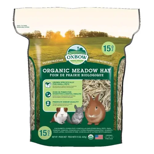Oxbow Organic Meadow Hay - 15 oz Oxbow Organic Meadow Hay - 15 oz