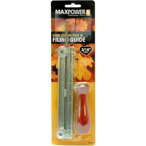 Maxpower 3/16" Saw Chain & Filing Guide Maxpower 3/16" Saw Chain & Filing Guide