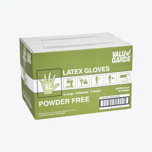 VALUGARDS 304750144 GLOVE LATEX VALUGARD POWDER FREE EXTRA LARGE