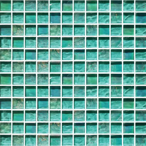 1" x 2" Florida Beaches Glass Tile, Lighthouse Aqua 1" x 2" Florida Beaches Glass Tile, Lighthouse Aqua
