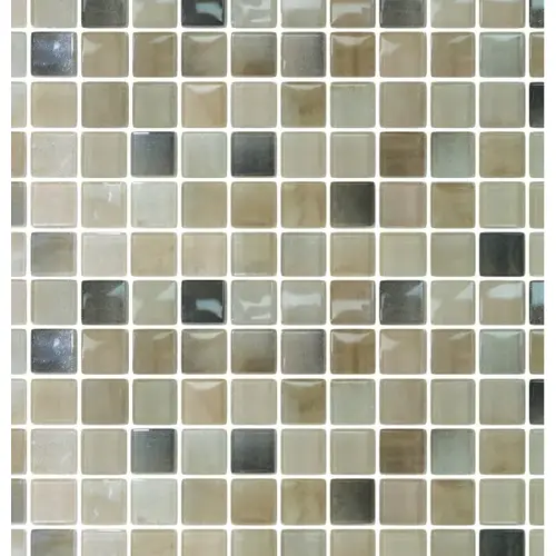 1" x 1" Manhattan New York Glass, Glass Mosaic, 11 SQFT/Box Sold By Sheet 1" x 1" Manhattan New York Glass, Glass Mosaic, 11 SQFT/Box Sold By Sheet