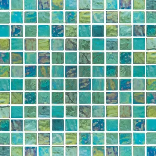 1" x 1" Sparkle Green Sparkle Glass, Glass Mosaic, 11 SQFT/Box Sold By Sheet 1" x 1" Sparkle Green Sparkle Glass, Glass Mosaic, 11 SQFT/Box Sold By Sheet
