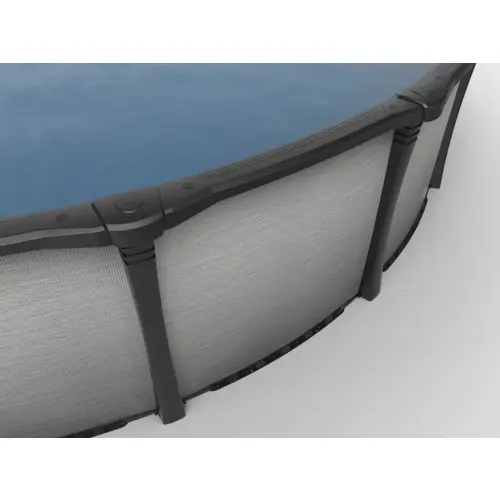 Enigma Above Ground Pool, Round, Aluminum Walls, 27 ft x 54" Enigma Above Ground Pool, Round, Aluminum Walls, 27 ft x 54"