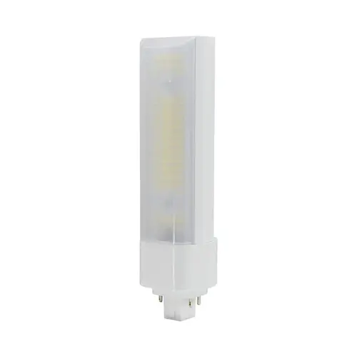 Sylvania LED Lamp, Type A Vertical, 4-Pin G24Q/GX24Q Lamp Base, Dimmable, Neutral White, 3500 K Color Temp Sylvania LED Lamp, Type A Vertical, 4-Pin G24Q/GX24Q Lamp Base, Dimmable, Neutral White, 3500 K Color Temp