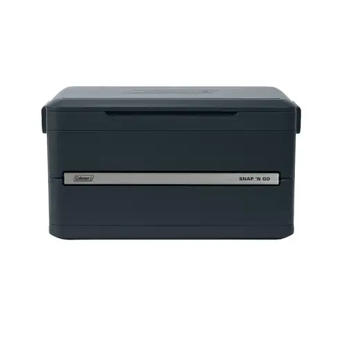 Coleman Snap 'N Go Series Collapsible Hard Cooler, 55 qt Cooler, Polypropylene, Mussel, 64 hr Ice Retention Coleman Snap 'N Go Series Collapsible Hard Cooler, 55 qt Cooler, Polypropylene, Mussel, 64 hr Ice Retention