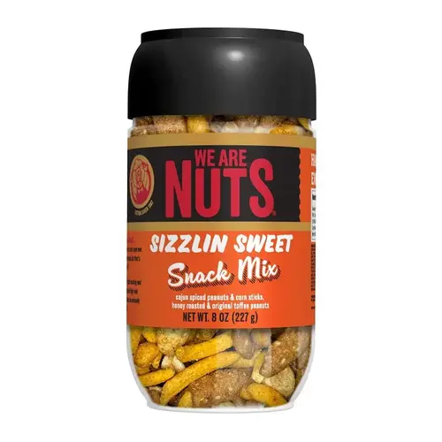 We Are Nuts Snack Mix, Sizzlin Sweet, 8 oz Jar We Are Nuts Snack Mix, Sizzlin Sweet, 8 oz Jar
