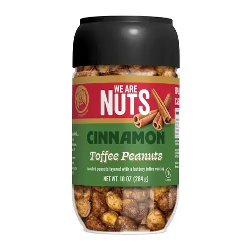 We Are Nuts Peanut Snack, Cinnamon Toasted, 10 oz We Are Nuts Peanut Snack, Cinnamon Toasted, 10 oz