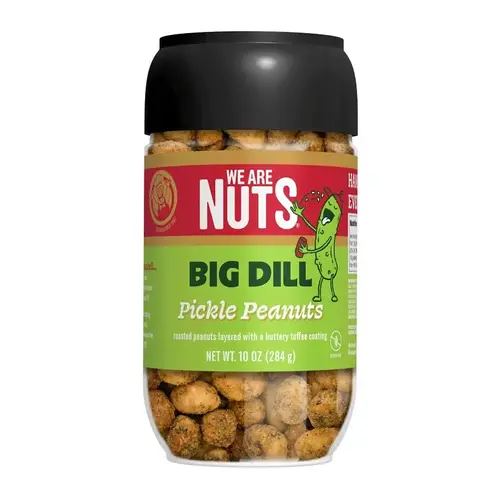 We Are Nuts Pickled Peanuts, Big Dill, 10 oz We Are Nuts Pickled Peanuts, Big Dill, 10 oz