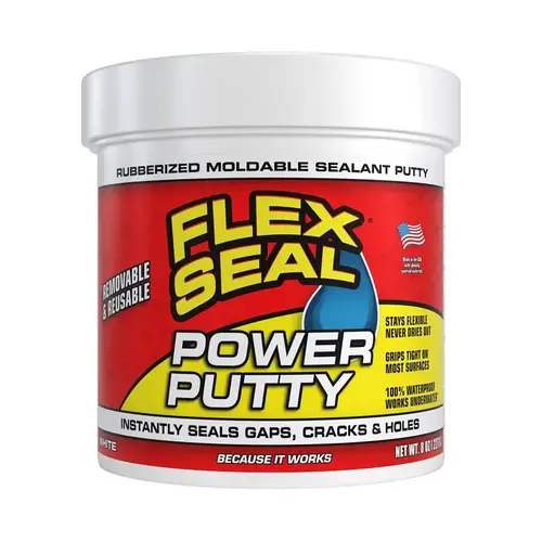 POWER PUTTY WHITE 0.5LB 2X24IN POWER PUTTY WHITE 0.5LB 2X24IN