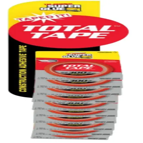 The Original Super Glue Total Tape Roll, 98 in L, 3/4 in W, Clear/Transparent The Original Super Glue Total Tape Roll, 98 in L, 3/4 in W, Clear/Transparent