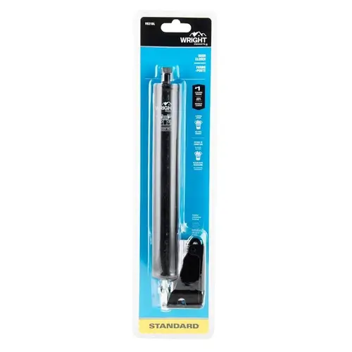 Wright Products Pneumatic Closer, 9 in Dia Rod, 10-5/8 in L, 90 deg Opening Wright Products Pneumatic Closer, 9 in Dia Rod, 10-5/8 in L, 90 deg Opening