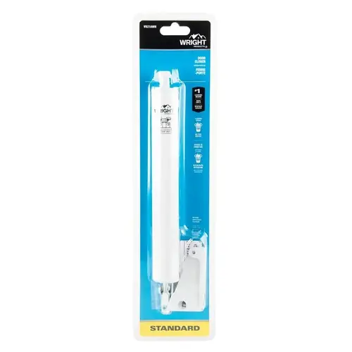 Wright Products Pneumatic Closer, 9 in Dia Rod, 10-5/8 in L, Gloss, 90 deg Opening Wright Products Pneumatic Closer, 9 in Dia Rod, 10-5/8 in L, Gloss, 90 deg Opening