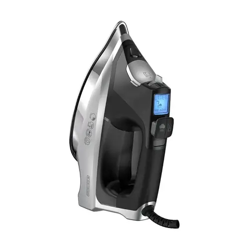 Black+Decker Allure Digital Professional Steam Iron, 1600 W, Black, Stainless Steel Black+Decker Allure Digital Professional Steam Iron, 1600 W, Black, Stainless Steel