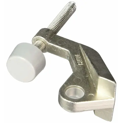 Zinc Commercial Door Saver Hinge Pin Stop Satin Nickel Finish