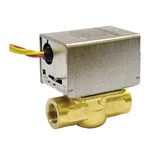 24v 2 Way Zone Valve (3/4" NPT. NC 3.5 Cv 20 psi close off Includes End Switch) 24v 2 Way Zone Valve (3/4" NPT. NC 3.5 Cv 20 psi close off Includes End Switch)