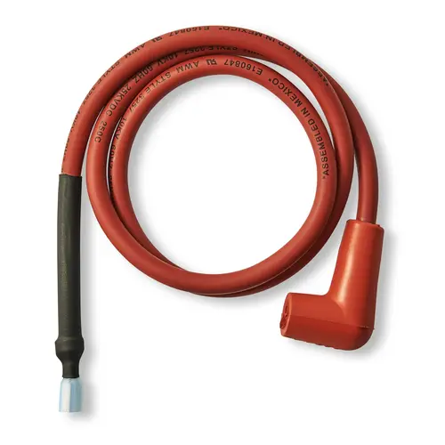 36" Ignition Cable 1/4" QC On Module End. 90 Degree Boot 36" Ignition Cable 1/4" QC On Module End. 90 Degree Boot