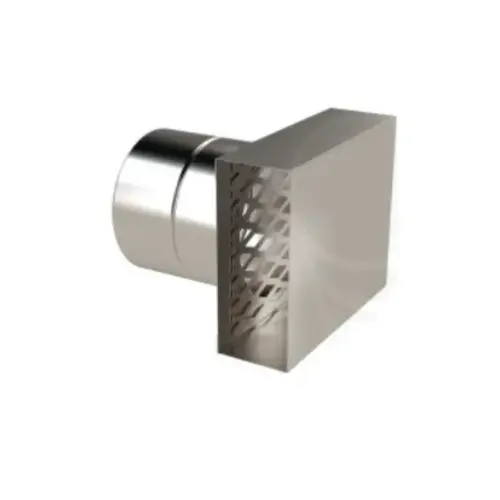 4" Ss Single Wall Horizontal Termination Box 4" Ss Single Wall Horizontal Termination Box