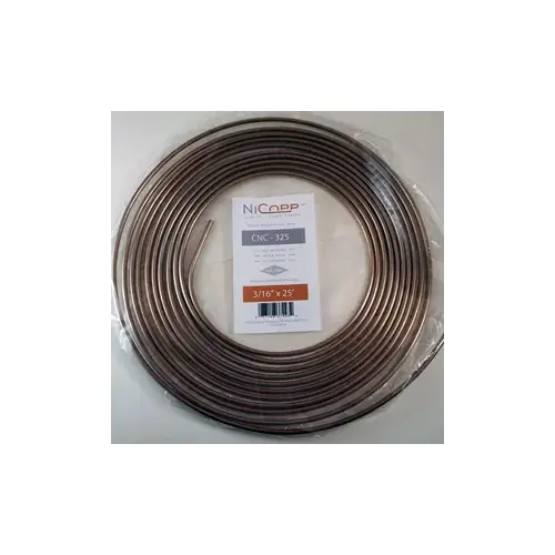 3/16" x 25 ft NiCopp Brake Line 3/16" x 25 ft NiCopp Brake Line