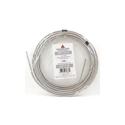 1/4" x 25 ft 316L marine-grade 1/4" x 25 ft 316L marine-grade