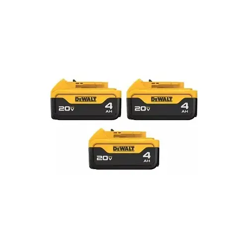 20V MAX 3-Pack XR Lithium Ion 20V MAX 3-Pack XR Lithium Ion