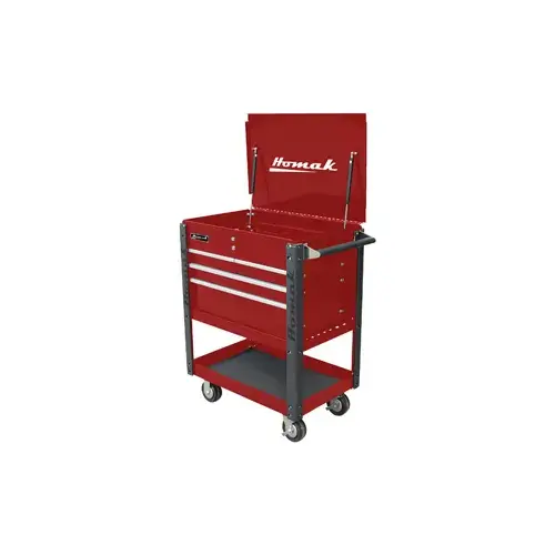 35" Red Professional Cart 4 35" Red Professional Cart 4