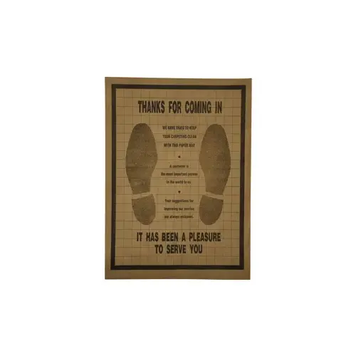 500 Count Box of Floor Mats 500 Count Box of Floor Mats