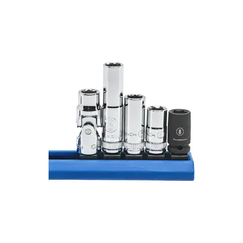 5 Piece 1/4" Drive 8mm Socket 5 Piece 1/4" Drive 8mm Socket
