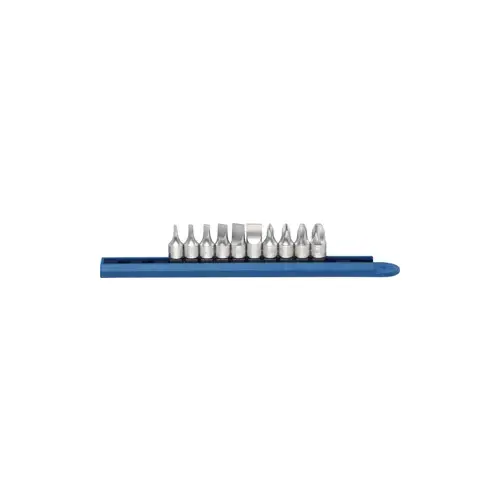 10-Pc 1/4" Drive Phillips and 10-Pc 1/4" Drive Phillips and