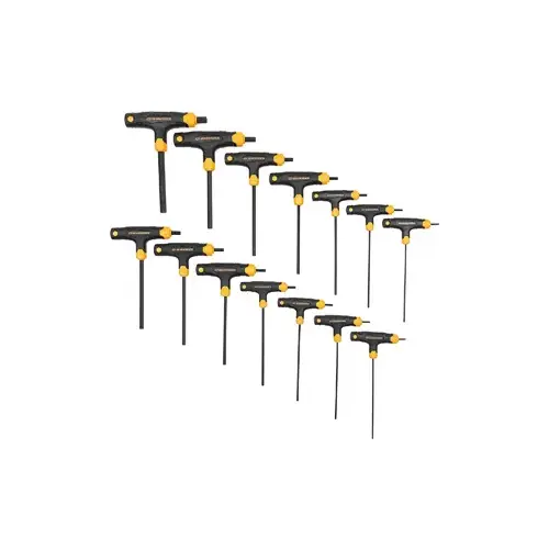14 Piece SAE/Metric T-Handle 14 Piece SAE/Metric T-Handle