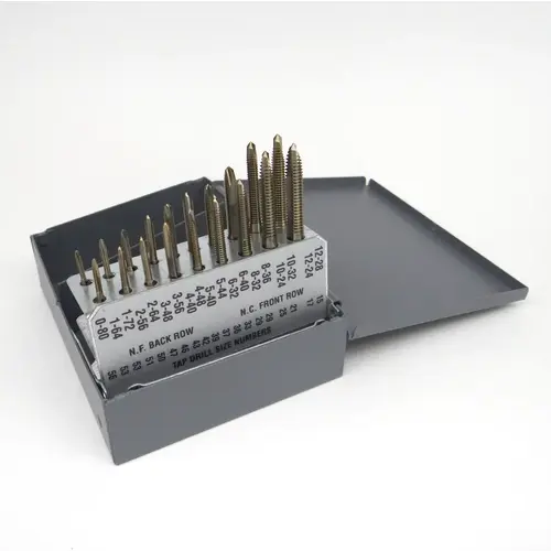 19 Piece Spiral Point Gun Tap 19 Piece Spiral Point Gun Tap