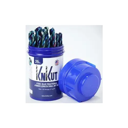 29 Piece Steel Blue Drill 29 Piece Steel Blue Drill