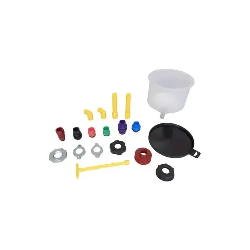 19 Piece Spill-Free Funnel Kit 19 Piece Spill-Free Funnel Kit
