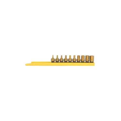 10 Piece SAE Dual Drive Hex 10 Piece SAE Dual Drive Hex