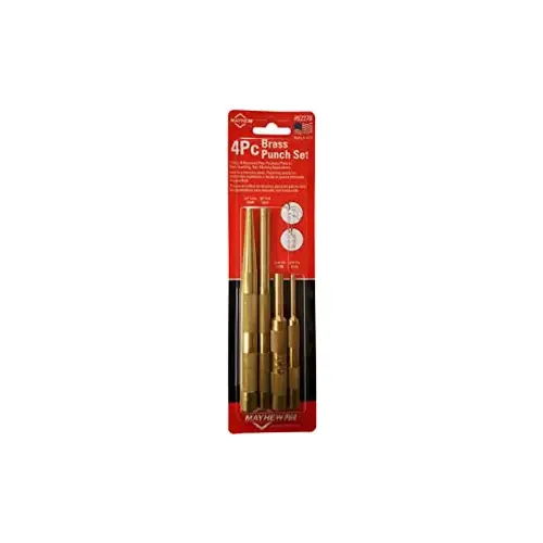 4 Piece Brass Punch SAE 4 Piece Brass Punch SAE