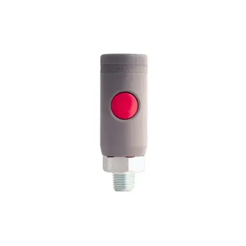 1/4" Male Safety Coupler "M" 1/4" Male Safety Coupler "M"