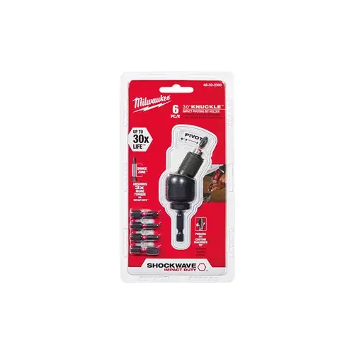 6 Pc Shockwave 30 Nuckle Bit 6 Pc Shockwave 30 Nuckle Bit